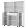 STAKK 4 Door 4 Shelf 1 Drawer Storage Cabinet Unit