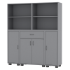 STAKK 4 Door 4 Shelf 1 Drawer Storage Cabinet Unit