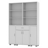 STAKK 4 Door 6 Shelf 1 Drawer Storage Cabinet Unit