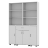 STAKK 4 Door 6 Shelf 1 Drawer Storage Cabinet Unit