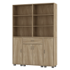 STAKK 4 Door 6 Shelf 1 Drawer Storage Cabinet Unit