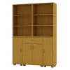 STAKK 4 Door 6 Shelf 1 Drawer Storage Cabinet Unit