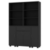 STAKK 4 Door 6 Shelf 1 Drawer Storage Cabinet Unit