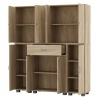 STAKK 8 Door 1 Drawer Storage Cabinet Unit