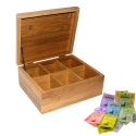 Tea box bamboo 6 sections [946733]