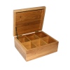 Tea box bamboo 6 sections (946733)