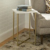 16" Modern Square Side Table