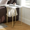 16" Modern Square Side Table