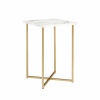 16" Modern Square Side Table