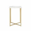 16" Modern Square Side Table