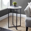 16" Modern Round Side Table