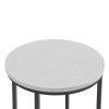 16" Modern Round Side Table