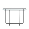 44" Curved Entry Console Table