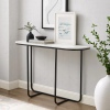 44" Curved Entry Console Table