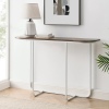 44" Curved Entry Console Table