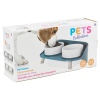 Two Ceramic Pet Feeder Bowls & Stand [338110]