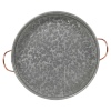 Galvanised Zinc Metal Serving Tray with Copper Handles [454797]
