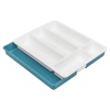 Extendable 7 Section Plastic Cutlery Tray