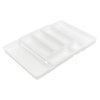 Extendable 7 Section Plastic Cutlery Tray