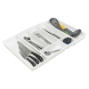 Extendable 7 Section Plastic Cutlery Tray