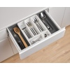 Extendable 7 Section Plastic Cutlery Tray