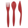 MD 3 Pc Plastic Cutlery Set