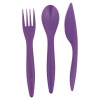 MD 3 Pc Plastic Cutlery Set