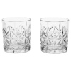 4 x 230ml Cut Glass Whiskey Glasses [103735]