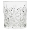 4 x 230ml Cut Glass Whiskey Glasses [103735]