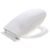 Croydex White Polypropylene Soft Close Toilet Seat [072856]