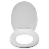 Croydex White Polypropylene Soft Close Toilet Seat [072856]