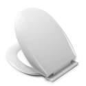 Croydex White Polypropylene Soft Close Toilet Seat [072856]