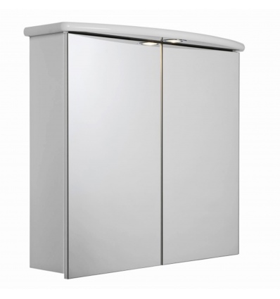 Croydex Thames 2 Door Illuminated Bathroom Cabinet [111913]