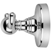 Croydex Wimbourne Flexi Fix Chrome Plated Double Robe Hook [091086]