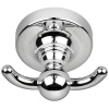 Croydex Wimbourne Flexi Fix Chrome Plated Double Robe Hook [091086]