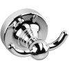 Croydex Wimbourne Flexi Fix Chrome Plated Double Robe Hook [091086]