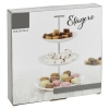 3-Tier Etagere Porcelain Food Stand