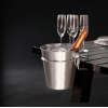 3 Pc Champagne Cooler Bucket With Holder [523663]