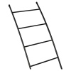 Black Metal Ladder Towel Rack [402255]