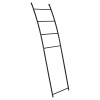 Black Metal Ladder Towel Rack [402255]