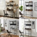 72 x 36" Metal & Wood Ladder Computer Desks