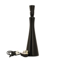 Conical Ceramic Table Lamp - Black [417559]