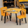 JCB Kids Wooden Table & 2 Chairs [228902]