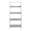 55'' Sophia Wooden Ladder Bookcase Grey [779245]