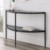 Half Moon Ella Tiered Entry Console Table