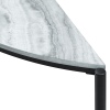 Half Moon Ella Tiered Entry Console Table