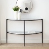 Half Moon Ella Tiered Entry Console Table