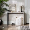 42" Contemporary Waterfall Entryway Console Table