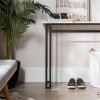 42" Contemporary Waterfall Entryway Console Table