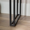 42" Contemporary Waterfall Entryway Console Table